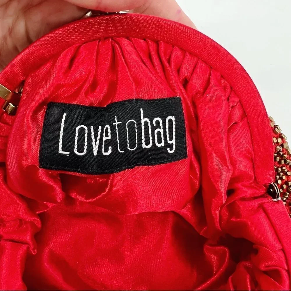 Lovetobag red beaded